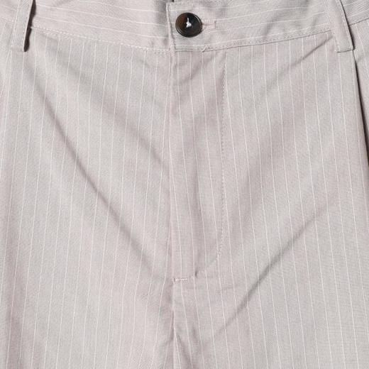 SDSA男装2026新款高贵轻奢韩版百搭竖条纹阔腿休闲裤通勤休闲 商品图1