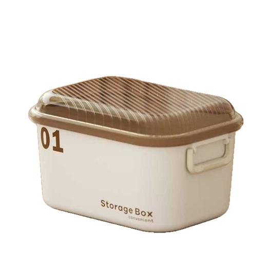 【多功能！收纳神器】多功能收纳箱杂物收纳筐 防尘带盖塑料整理箱 零食收纳储物箱子 商品图4