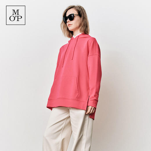 Marc O'Polo/MOP25春秋季新款品牌logo印花上衣纯棉连帽卫衣女士 商品图1
