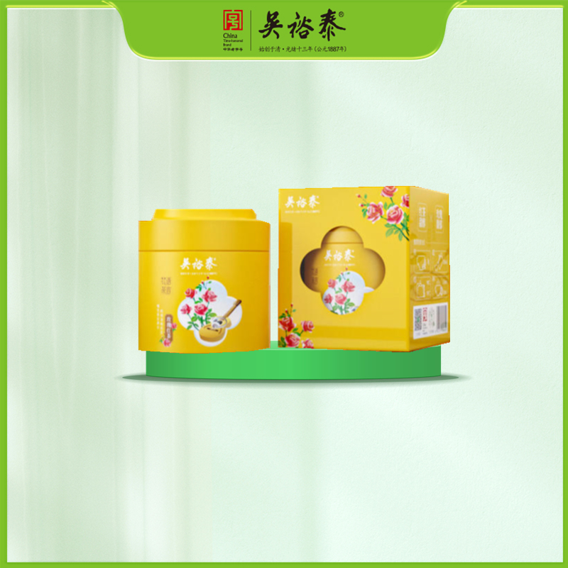 120g罐装花语茶言玫瑰红茶