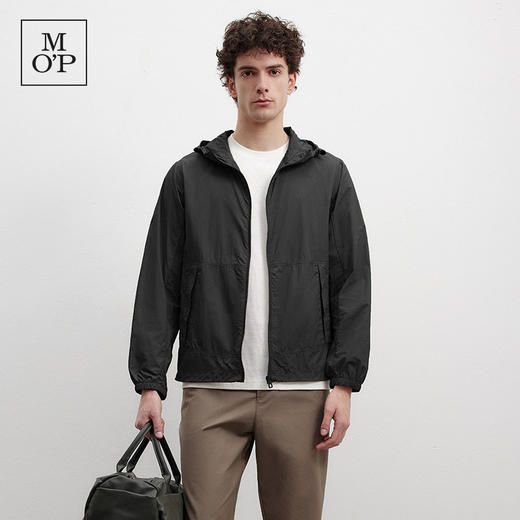 Marc O'Polo/MOP夏季新款休闲简约百搭连帽可收纳防晒服男士外套 商品图3