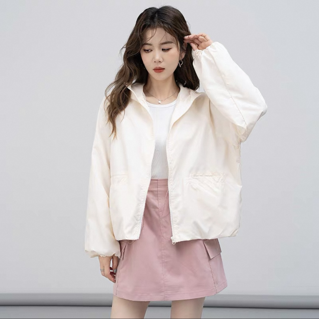 山系轻量凉感防晒衣 时髦百搭  4色可选 A-5883