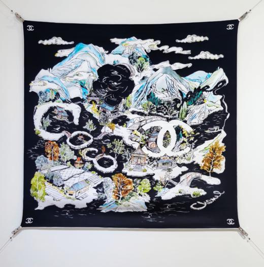 香奶奶26新春90CM丝巾方巾 商品图0