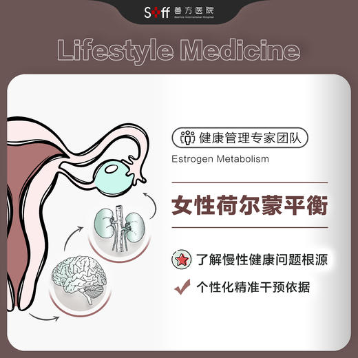 女性雌激素代谢检测，评估女性荷尔蒙平衡状态 商品图0