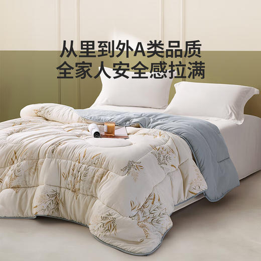 LOVO乐蜗 倍·蓬松 抗菌冬被-轻风徐来 商品图0