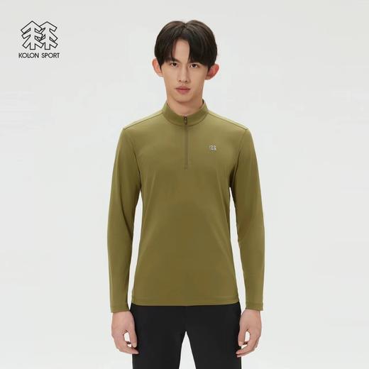 F031651吸湿速干T恤男女S-FUNCTIONAL亲肤柔软半拉链长袖T恤 商品图9