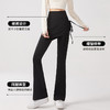 【修跨遮跨❗柔软舒服】瑜伽裤假两件裤裙高腰提臀紧身防走光喇叭裤普拉提运动健身裤。xa 商品缩略图2