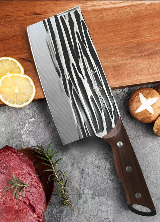 【限时秒杀】29.9元两把 Trees&wind锻打防木菜刀 商品图3