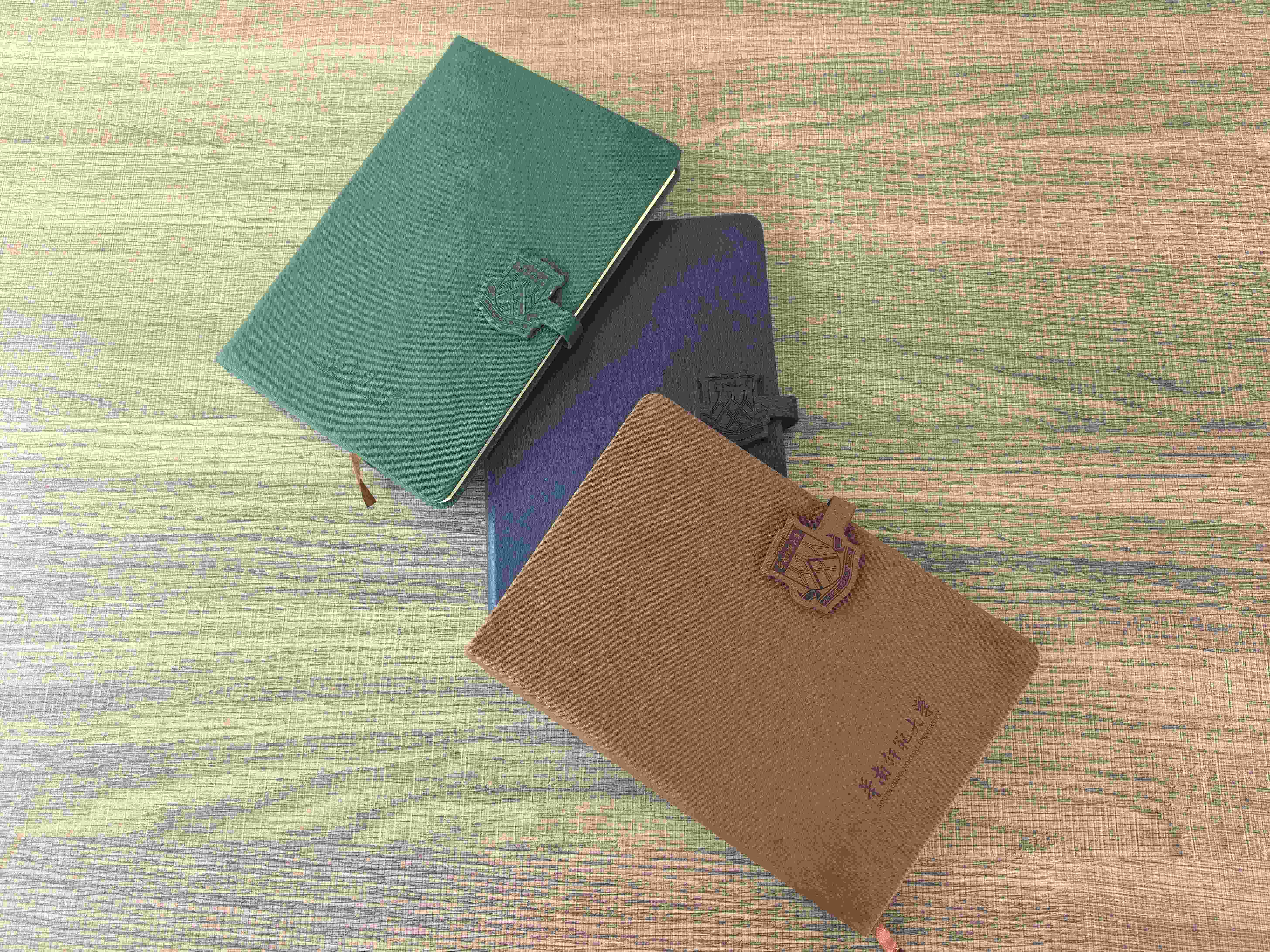 华师A5带扣笔记本