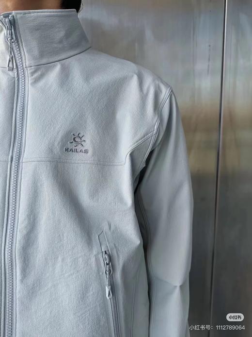 F031698全压胶防水软壳男女同款立领夹克情侣休闲外套 商品图11