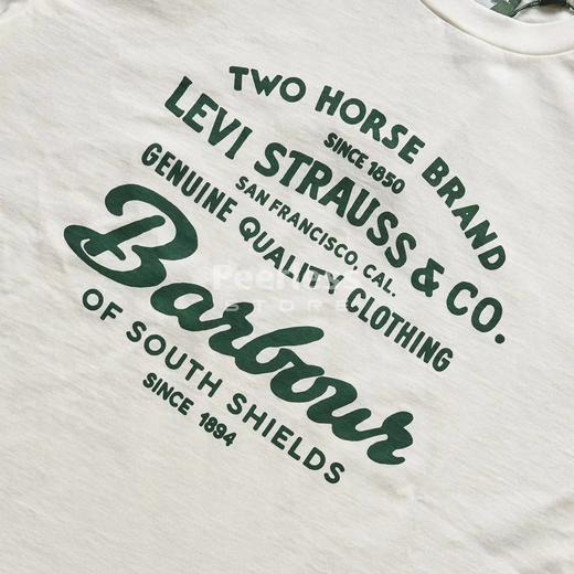 F031641联名款宽松剪裁自带中性松弛感情侣印花T恤上衣 商品图4