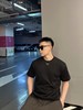 普拉达 三角标logo短袖T恤 黑色 男女同款（DY） 商品缩略图1