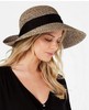 老美纯原！无补！大帽檐蝴蝶结遮阳防晒帽  26Y03059- 商品缩略图0