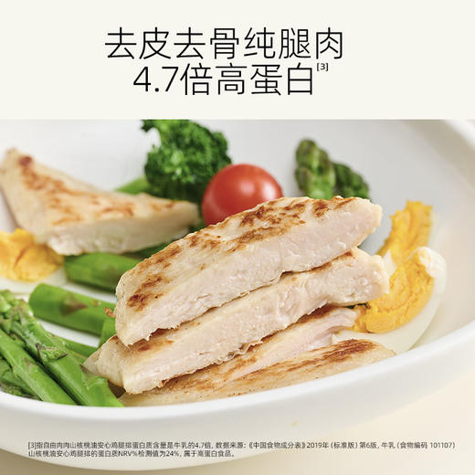 【限时活动！下单多赠1片鸡腿排！】自由肉肉 山核桃油鸡腿排 400g（80g*5片）谷物慢养鸡 可溯源 秦岭有机山核桃油锁汁 口感鲜嫩 独立包装 商品图4