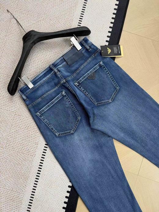 F031684春夏新款超高品质水洗做旧男士牛仔裤长裤 商品图13