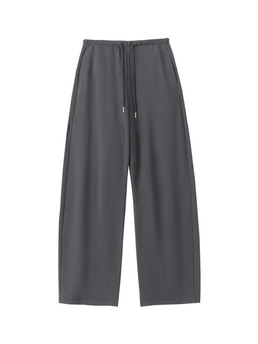 F031602香蕉锥形慵懒感和飘逸并存的宽松抽绳百搭休闲裤 商品图2