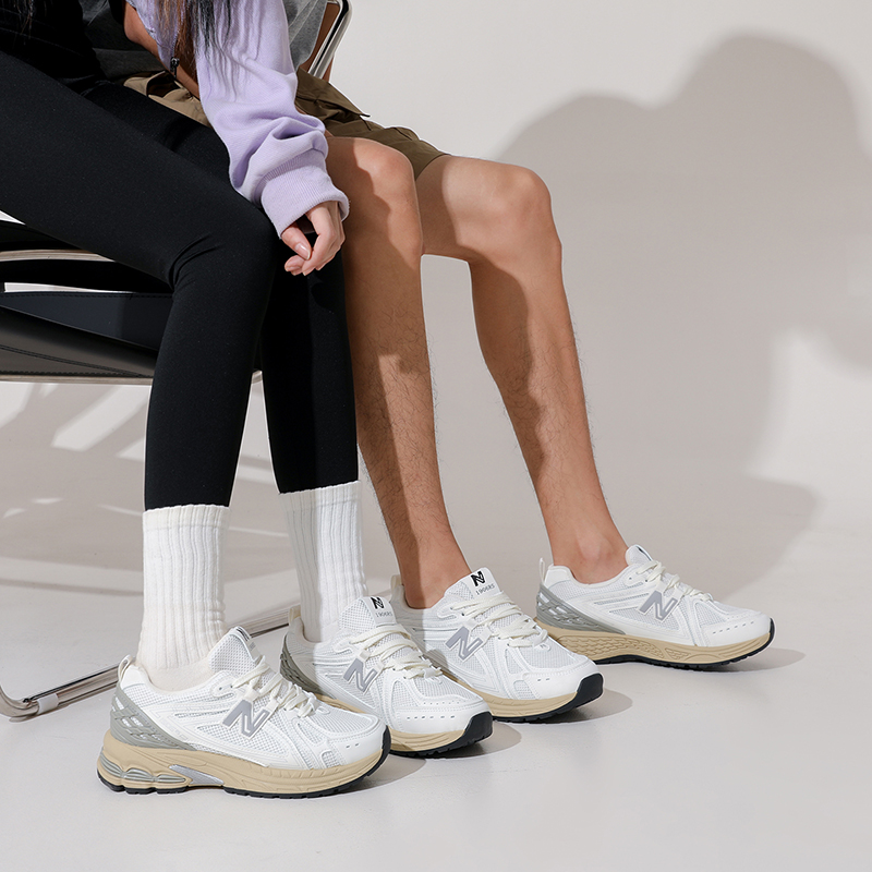 【NEW BOLUNE新百伦--情侣款液态云感空气鞋】高弹缓震零压力 轻盈舒适暴走不累脚 耐磨耐洗耐穿防滑 显高显瘦不挑脚型 时尚超百搭 千元品质/防伪码吊牌/男女同款