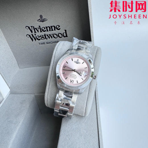原单薇薇安西太后 女士石英腕表 表径28mm 粉表盘 优雅浪漫女士腕表 商品图3