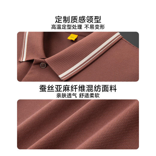 【DG】大依优型大码男装夏季翻领POLO衫短袖商务休闲透气T恤300斤上衣 商品图3