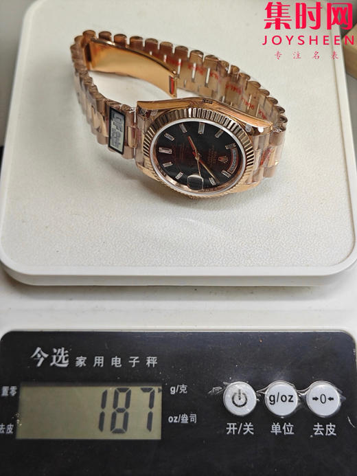 QF配重V5版 劳力士星期日历型系列 赤铁石英面 日志40mm 熔岩盘DD 重量180克+ 商品图8
