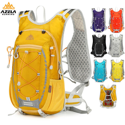 阿泽拉/20L户外运动双肩包轻便骑行登山包露营防泼水休闲旅行背包 商品图0