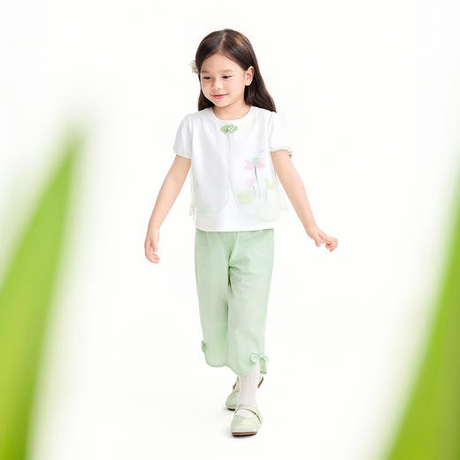【实体店同款】女童套装夏季新款安奈儿童装XG621198 商品图3