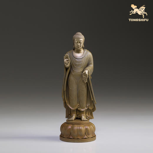 铜师傅 陕西历史博物馆系列《北周佛造像铜摆件》青铜摆件 商品图1