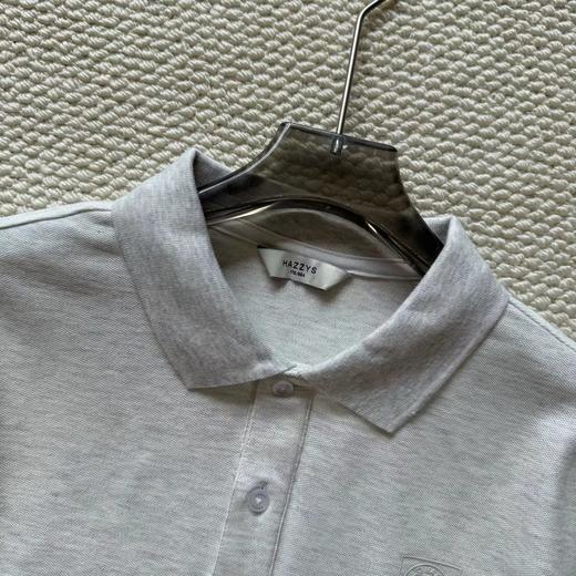 F031610春季新款休闲商务百搭通勤纯棉翻领长袖POLO上衣 商品图6