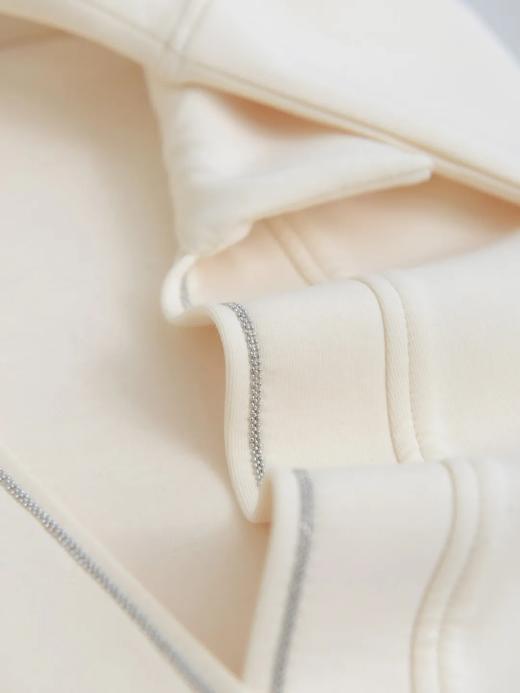 F031601秋冬新款韩系时尚极简风半拉链卫衣女长袖宽松百搭显瘦上衣 商品图11