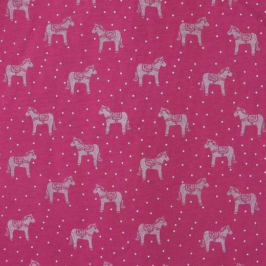 26T143SDSA男装2026新款高贵轻奢时尚波点满印奔马印花圆领短袖T恤百搭 商品图3