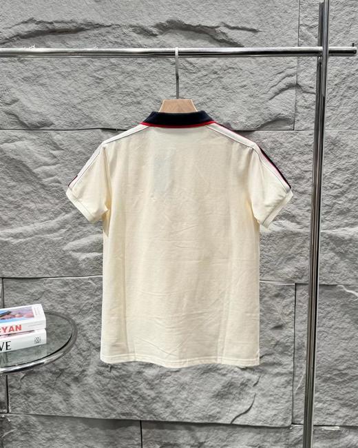 F0316105新款时尚休闲翻领宽松显瘦短袖Polo衫男女同款 商品图6