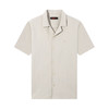 【古巴领/防泼水/抗静电】柒牌男装2026夏季新款宽松休闲短袖衬衫 130A70030 商品缩略图4