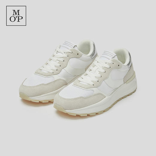 Marc O'Polo/MOP 春季新款时尚厚底增高撞色小众百搭透气休闲鞋女 商品图0