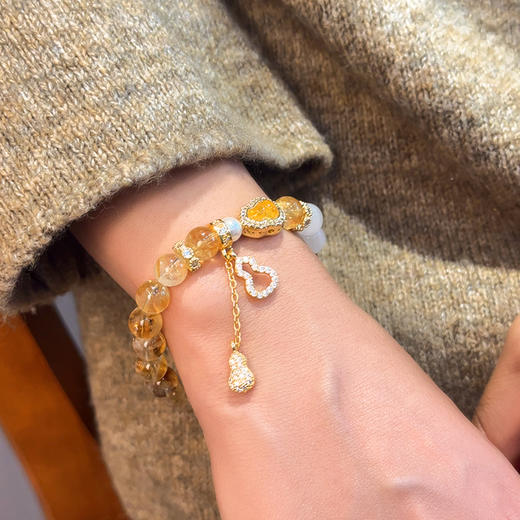 春日限定【抢先购】BAOFANDI 宝梵迪招财暴富黄水晶手链-mi_bba 商品图5