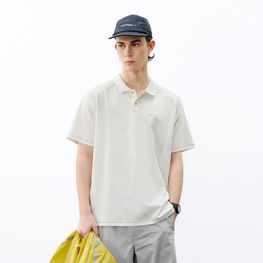 714street辑明线凉感速干运动POLO衫男2026夏季潮牌宽松短袖上衣 商品图2