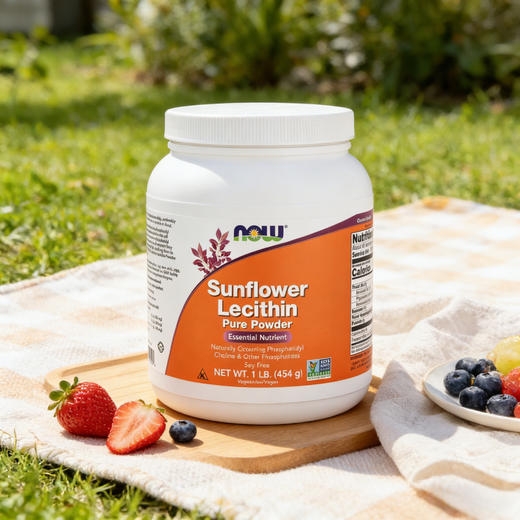 NOW Foods 向日葵卵磷脂全粉 454g 商品图6