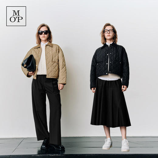 [巴恩风穿搭]Marc O'Polo/MOP25春秋季新款灯芯绒衬衫棉服女外套 商品图1