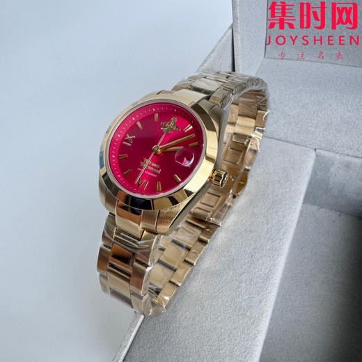 原单薇薇安西太后 玫红小土星 火龙果小盘 女士腕表 表径28mm 商品图4