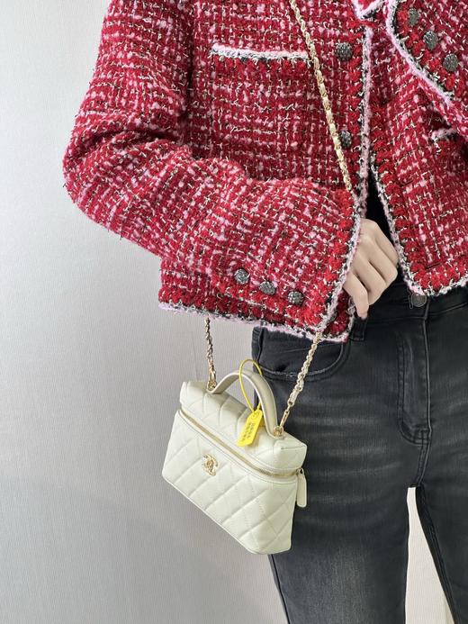 香奈儿 26c 饭盒包 米白（LZ） 商品图5