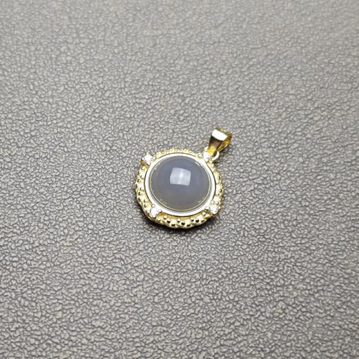 和田玉包银镀金精美挂坠合集 312-25 商品图5