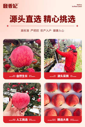 顺丰/京东包邮 香妃秘境苹果  活动发货升级，拍A发B  结束提前通知基地直邮