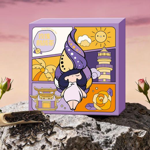 嘀嗒果鹧鸪茶海南特产茶叶伴手礼茶茉莉桂花玫瑰茶可选办公室年货 商品图2