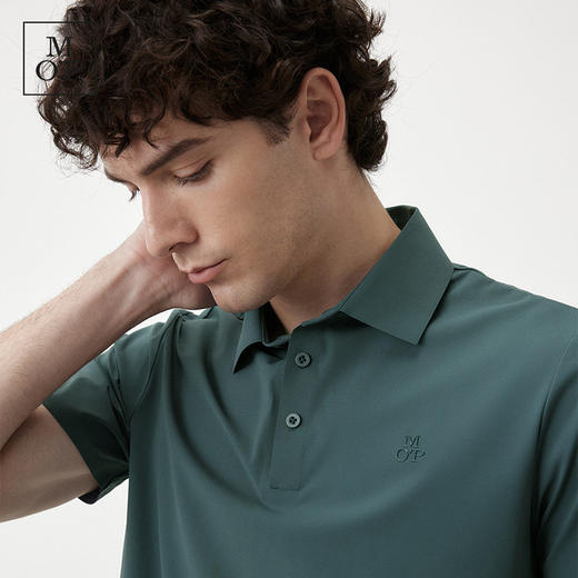 Marc O'Polo/MOP夏季新款高级商务休闲吸湿速干透气短袖POLO衫男 商品图4
