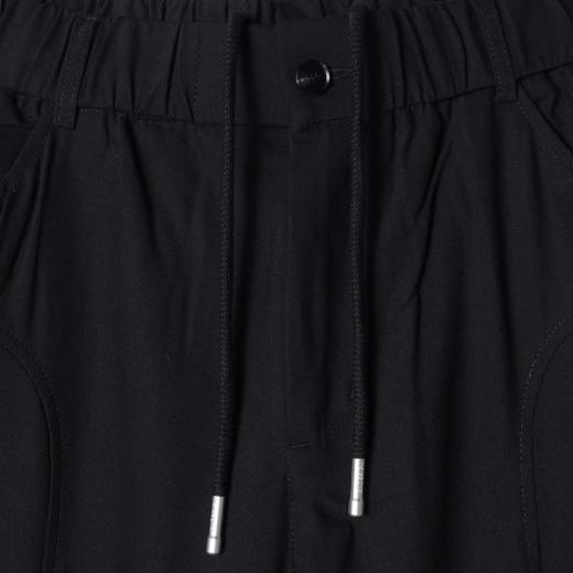 SDSA男装2026新款高贵轻奢韩版纯色抽绳纽扣腰阔腿休闲裤百搭简约 商品图1