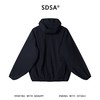 SDSA男装2026新款高贵轻奢时尚简约纯色拉链立领夹克外套户外百搭 商品缩略图4