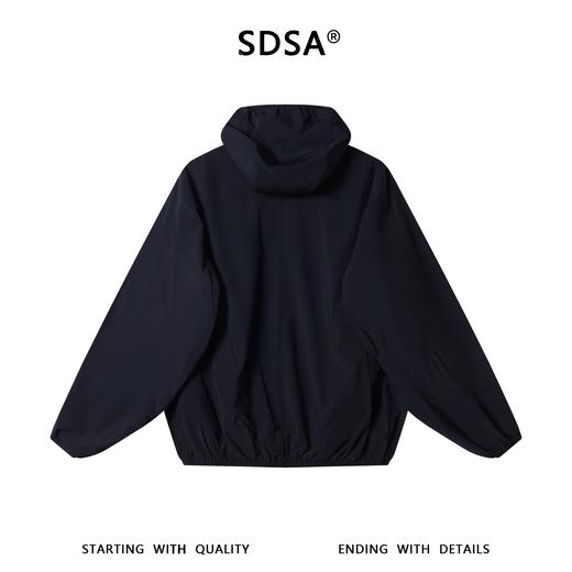 SDSA男装2026新款高贵轻奢时尚简约纯色拉链立领夹克外套户外百搭 商品图4