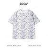 26T149SDSA男装2026新款高贵轻奢时尚简约满印腰果花卉圆领短袖T恤百搭 商品缩略图4
