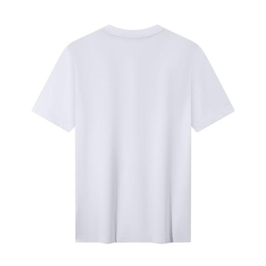 【图案T恤】柒牌短袖2026夏季新款圆领新疆透气棉休闲中青年上衣 130T72490 商品图1