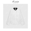 03-3潘依绣丁丁宠粉法式设计感立领拼接衬衫Q34048 商品缩略图0