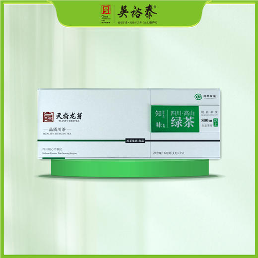100g天府龙芽知味绿茶 商品图0
